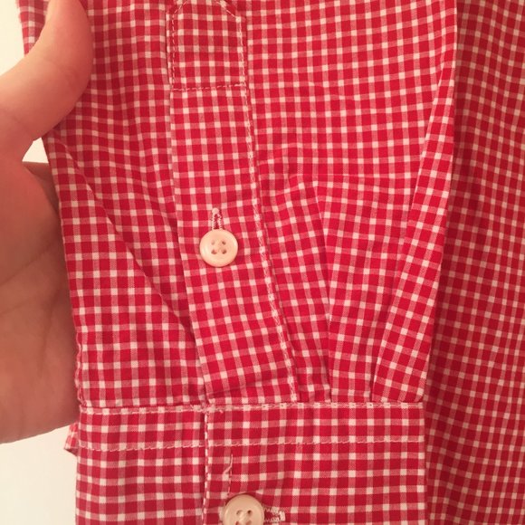 RALPH LAUREN TWO (BLUE AND RED) SHIRTS FOR BOYS, SZ. 10-12 - Picture 8 of 9